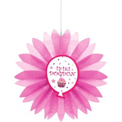 1st Birthday Paper Fan 50 cm - 7