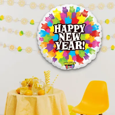 Mighty Starbust New Year Grabo Folyo Balon 21