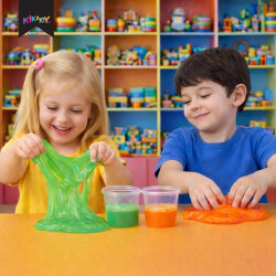 2li Bardak Slime Seti - 2 Renk - Kikajoy