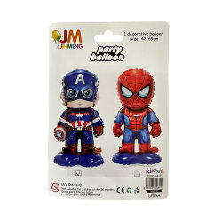 3D Standing Foil Balloon -SpiderMan / Captain America - 2