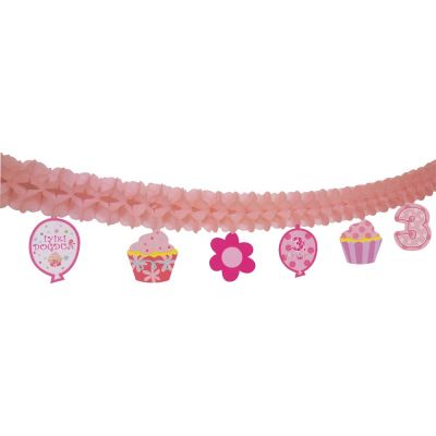 3rd Birthday Paper Garland Decorations - 3