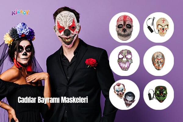 Halloween Korkunç Maske Çeşitleri ve Fiyatları