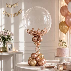 Bronz Balon Süsleme Pulu - 1