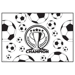 Champion Sarı Kırmızı Boyama Aktiviteli Parti Sunumu - 3