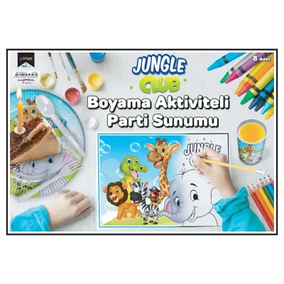 Jungle Club Boyama Aktiviteli Parti Sunumu - 1