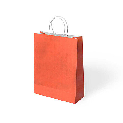 Büküm Saplı Kraft Çanta 18x24 cm 5'li - 3