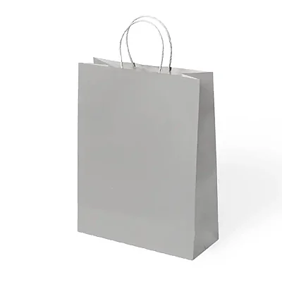 Büküm Saplı Kraft Çanta 31x41 cm 5'li - 1