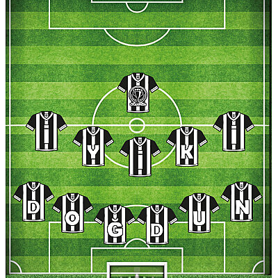 Champion Black White İyi Ki Dogdun Banner - 2