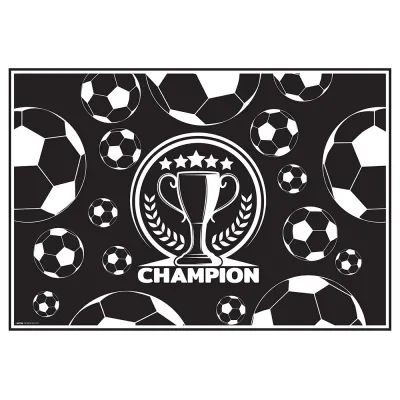 Champion Black White Coloring Placemat - 2