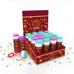 Champion Yellow Red Bubble Wands - 2
