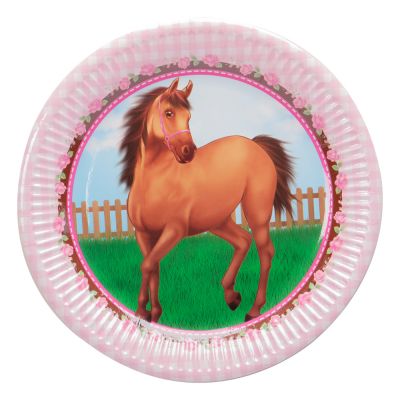 Cheerful Horse Paper Plates - 1
