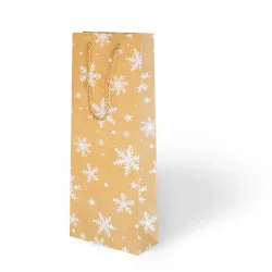 Christmas Gift Bag - Gold - (1)
