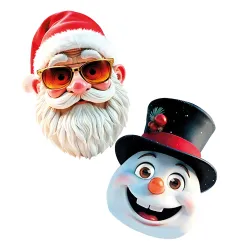 Christmas Mask Set - Kikajoy (1)