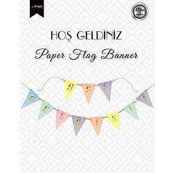 Colorful Hoş Geldiniz Banner - 