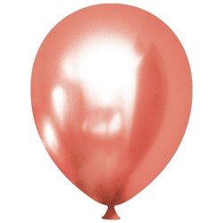 Copper Chrome Balloons 12