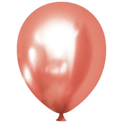 Copper Chrome Balloons 12
