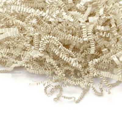 Cream Crinkle Papers - 2