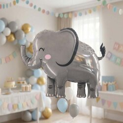 Cute Elephant Foil Balloon - Kikajoy