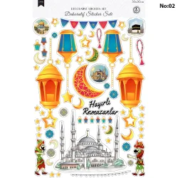 Ramazan Temalı Sticker - 3