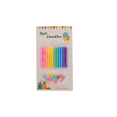 Kısa Makaron Doğum Günü Mumları - 2
