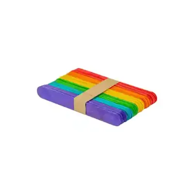 Karışık Renkli Dondurma Çubuğu 12cm - 3