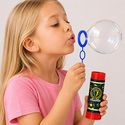 Champion Sarı Lacivert Double Bubble Köpük Balon 2li - 1