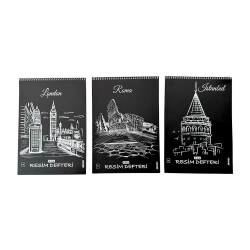 Drawing Pad with Polypropylene Cover - Kika (1)