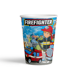 Firefighters Paper Cups - Procos