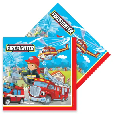 Firefighters Paper Napkins - 1