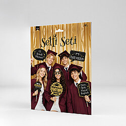 Fun Graduation Themed Selfie Set and Photo Booth Props - 4