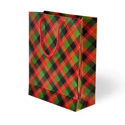 Gift Bags - Plaid - 1