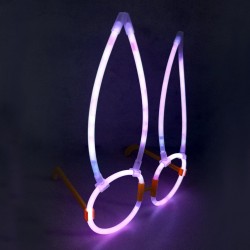 Glow Stick Party Glasses - Bunny - 1