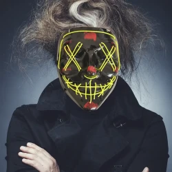 Pilli Halloween Maske - 1