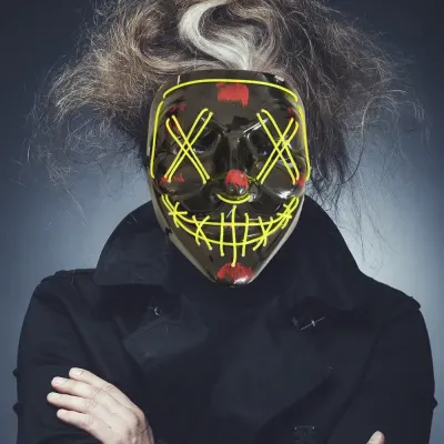 Pilli Halloween Maske - 1
