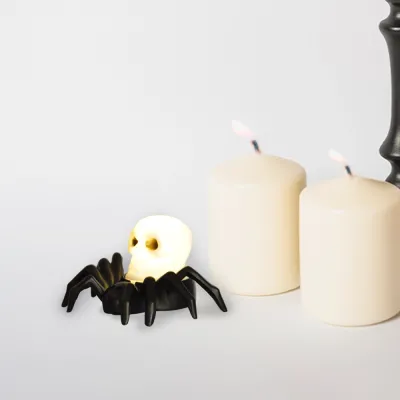 Halloween Spider Skull Light - 1