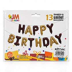 Happy Birthday Banner Folyo Balon - 4