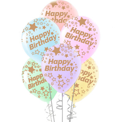 Happy Birthday Confetti Balloons - 2