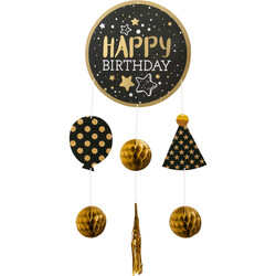 Happy Birthday Hanging Decorations - 2