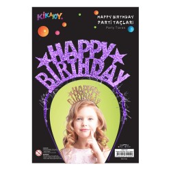 Happy Birthday Parti Taçları - Kikajoy