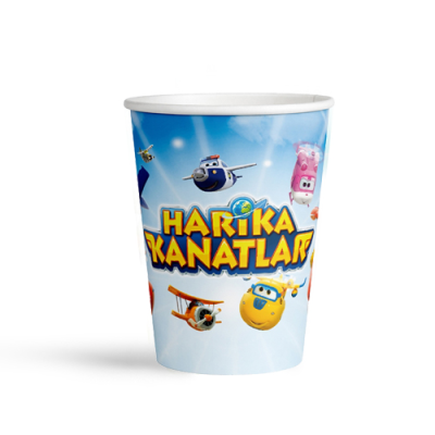 Harika Kanatlar Karton Bardak - 1