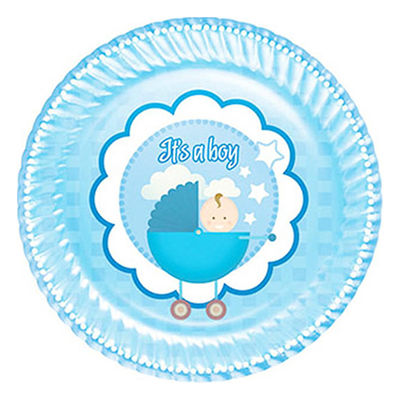 It's a Boy Paper Plates - 1
