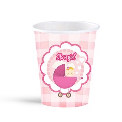 It's a Girl Paper Cups - 