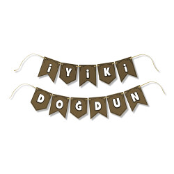 İyi ki Doğdun Altın Harf Afiş - 2