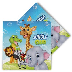 Jungle Club Paper Napkins - Kikajoy