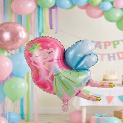 Peri Kızı Figürlü Folyo Balon - 1