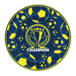 Champion Sarı Lacivert Karton Tabak - Kikajoy (1)