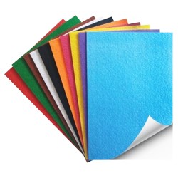 Yapışkanlı Karışık Keçe Tabaka 50x70 - Kikajoy (1)