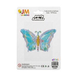 Pastel Holografik Kelebek Şekilli Folyo Balon - 2