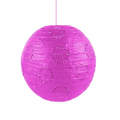 Dantelli Kağıt Fener 35cm - 3