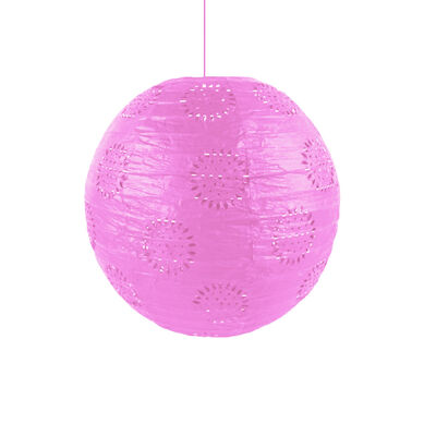 Dantelli Kağıt Fener 35cm - 4